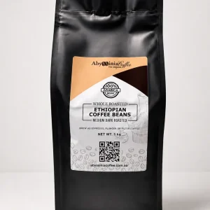 Whole Roasted Coffee Beans